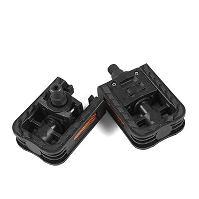 GENGGENG YEJIANGHUA 1 Coppia di qualità Portatile MTB Bike Bicycle Pedals Plastic Road Bike Double Du Pedali pedalanti in Bicicletta for Mountain Bike