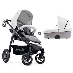 Hauck Passeggino, Navicella e Copri Gambe Saturn R Duoset dalla Nascita, 25 kg Portata, Reversibile, Regolabile in Altezza, Pieghevole Compatto, Porta en oferta