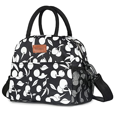 BYLIWAY borsa da pranzo isolata con tracolla, a prova di perdite e isolata, per donne, leggera, ideale per picnic/barche/spiaggia/pesca/scuola/lavoro.