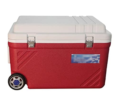 GYAM Congelatore, Frigorifero da 65 Quarti Carrello Refrigerato Portatile, Incubatrice per Veicoli Multiuso, Campeggio All'aperto Barbecue Scatola di 