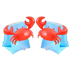 Braccioli Bambini, Braccioli Gonfiabili per Bambini, Braccioli Bambini Float Roll Up Sleeves, Manica Gonfiabile di Sicurezza Pratico Adatti a Principi en oferta