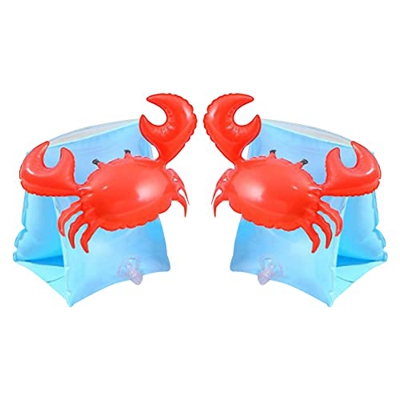 Braccioli Bambini, Braccioli Gonfiabili per Bambini, Braccioli Bambini Float Roll Up Sleeves, Manica Gonfiabile di Sicurezza Pratico Adatti a Principi