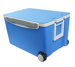 GYAM Congelatore Portatile, Frigorifero per Veicoli da 40 Litri Scatola per La Conservazione della Freschezza, Carrello Refrigerato Viaggi Campeggio S en oferta