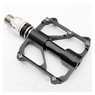 GENGGENG YEJIANGHUA Pedale in Lega di Alluminio Compatibile con Bici Pieghevole Brompton con Cuscinetti for Biciclette a Rilascio rapido 3 PD069Cr (Co