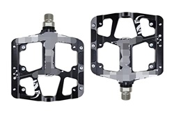 GENGGENG YEJIANGHUA Adatto for 1 Paio MTB Pedale for Biciclette da Strada anodizzante (Color : Black) en oferta