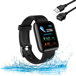 Smartwatch,Fitness Tracker IP68,Activity Tracker,Smart Activity Bracciale,con Frequenza Cardiaca/Monitoraggio del Sonno/Contacalorie/Contapassi,Colleg en oferta