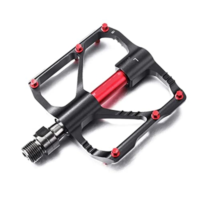 GENGGENG YEJIANGHUA Adattarsi for CNC Bicycle for Pedali for Mountain Bike BMX/Mountain -Bike Bike Pedal 9/16 Accessori for Parti di Piastre Rifletten
