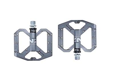 Montagna Antiscivolo Bike Pedals Platform Pedali in Lega di Biciclette Pedali in Lega da 9/16"3 Cuscinetti per Biciclette Fixie Road MTB Pedali Bici (