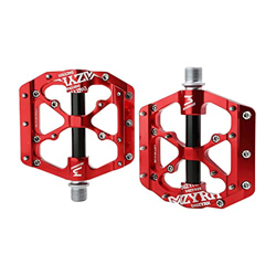 Pedali di Alluminio Ultralight Universale sigillato 3 Cuscinetti per Biciclette per Ciclismo su Strada Pedali Bici (Color : KH1281R) en oferta