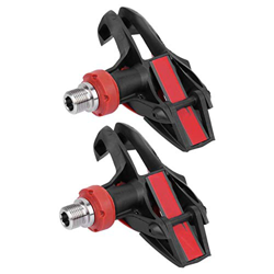Janzoom Pedale per Bicicletta, Pedale per Bicicletta Leggero a Risparmio di manodopera Rosso per Bici da Strada características