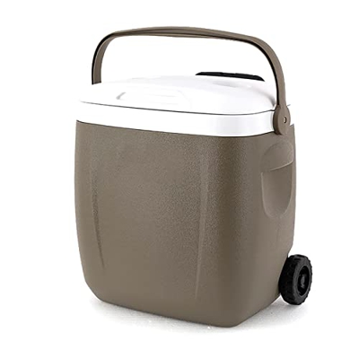 jucyuanhang Borsa Termica Termica per valigie, Borsa Termica Portatile con Ruote, Isola efficacemente Fino a 48 Ore, Ideale per Fare la Spesa, Kayak, 
