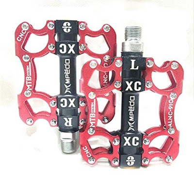 Bike Pedali MTB BMX Sealed 3 Cuscinetto Pedal Cleats Pioli Biciclette Lega di Alluminio Strada Mountain Cycle Antiscivolo Accessori Ciclismo Pedali Bi