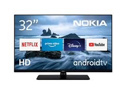 Nokia Smart TV - 32 Pollici 80cm Android TV HD Ready, HDR10, DVB-C/S2/T2, Netflix, Prime Video, Disney+ precio