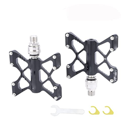 FIVENUM Pedali di Rilascio rapido Che allarga la Lega di Alluminio Ultra Luminoso Anti-Slip Du Cuscinetti sigillati Piedali in Bicicletta Pieghevole M características