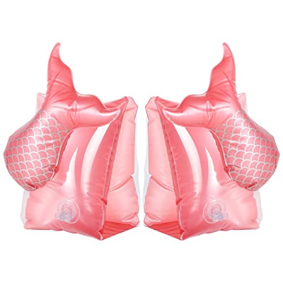MoKo Salvagente per Bambini, 2 Braccioli Gallegianti ed Gonfiabili in PVC Ultra Resistente con Valvola Gonfiabile, Accessori Salvagente per Nuoto, Pus