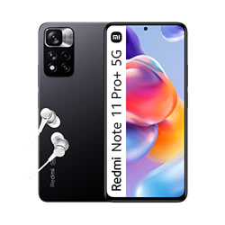 Xiaomi Redmi Note 11 Pro+ 5G - Smartphone 6+128GB, 6.67” 120Hz FHD+ AMOLED, MediaTek 920, fotocamera 108MP, 4500mAh, 120W HyperCharge, Graphite Gray ( precio
