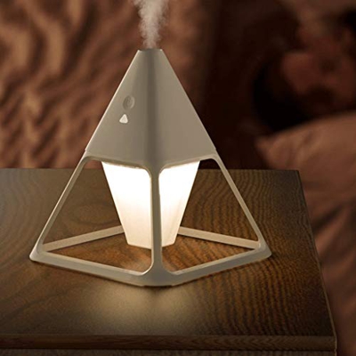 Humidifiers for Bedroom Humidifier 140ml Portable Mini Humidifier USB Desktop Humidifier for Bedroom Tourism Bureau Warm Night Light 30 Decibels Silen