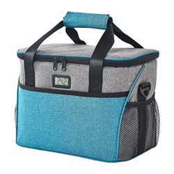ASHLGQB Borsa per Consegna di Alimenti, Impermeabile Borsa Termica, Zaino con Tracolla Regolabile, Borsa per Consegna di Alimenti per Spiaggia, Campeg características