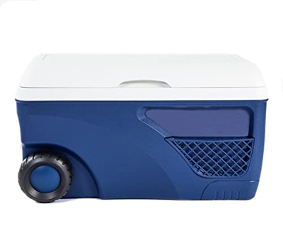 GYAM Congelatore da 65 Litri, Refrigeratore per Bevande da Esterno, Refrigeratore su Ruote, Incubatrice per Alimenti, Auto Custodia da Viaggio