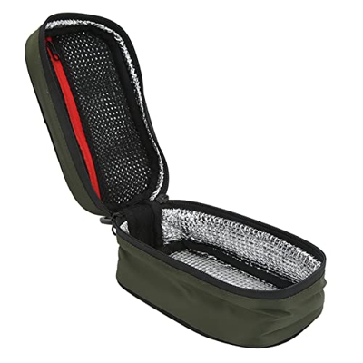 Borsa per il pranzo all'aperto, custodia per pentole Comoda custodia in poliestere per mantenere la freschezza per il campeggio(Verde)