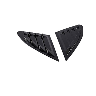 FANGHUA Zhou CX Side windo triangolari ble Blinds Decorazione Addominali Accessori Nuovo Posteriore modificato Nero Luminoso Zhou CX