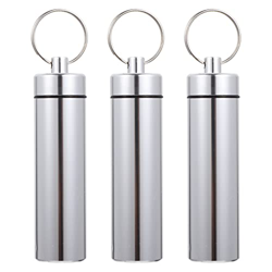 LIFKOME 3Pcs Porta Portatile Stuffi in Metallo Stufficks Contenitore con Portaboncino di Cotone per Escursionismo da Campeggio da Picnic per Campeggio precio