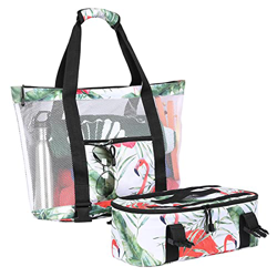 Borsa Da Spiaggia,Grande Borsa Da Mare,Borsa Termica,Borsa Termica Zaino,Borsa Spesa Pieghevole,Borsa A Rete Pieghevole Per Organizer Da Spiaggia,Bors características