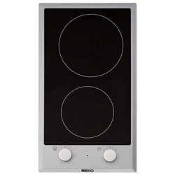 Piano Cottura HDCC 32200 X Elettrico 2 Zone Cottura da 30 cm Colore Nero en oferta