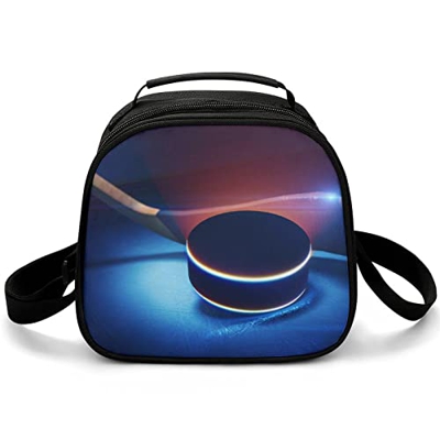 Borsa Per Il Pranzo Hockey Sport Pacchetto Pasto Isolato Riutilizzabile Per Picnic Beach Park 20*20*12.5CM