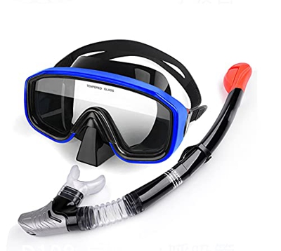 QHYTL [Materiale della Montatura] PVC ad Alta densità<br/> [Materiale delle Lenti] Vetro temperato<br/> [Materiale del Cinturino delle Lenti] Silicone