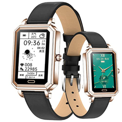 Smartwatch Orologio Intelligente,Fitness Tracker con Monitor del Sonno di Fisiologia Femminile della Frequenza Cardiaca, Orologi Intelligenti Impermea en oferta