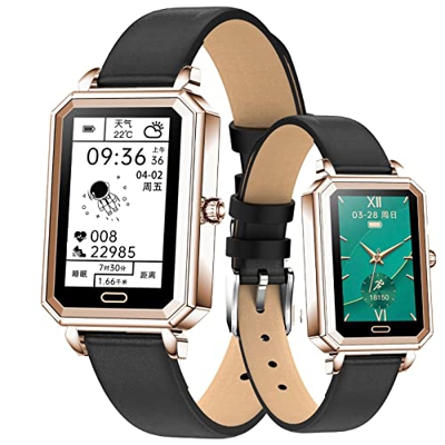 Smartwatch Orologio Intelligente,Fitness Tracker con Monitor del Sonno di Fisiologia Femminile della Frequenza Cardiaca, Orologi Intelligenti Impermea