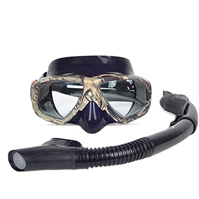 QHYTL Il Design avanzato delle Lenti della Maschera Subacquea antiappannamento può massimizzare Il Campo visivo e godersi la Massima Visione Subacquea