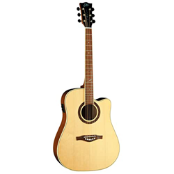 Eko ONE D CW EQ NAT - Chitarra Acustica CutAway Equalizzata, Natural. en oferta