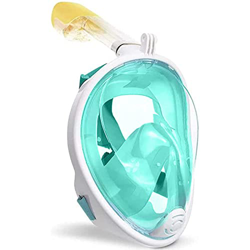 QHYTL Record di Tempo Fantastico:<br/> <br/> Panoramica a 180° Piatta Materiale PC di Alta qualità, Rispetto alle Tradizionali Maschere per Lo Snorkel características