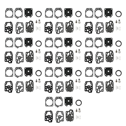 Tiamu 10 Pezzi Riparazione Carburatore Ricostruire Kit Ago Guarnizione per K20-WYJ Toro Homelite Trimmer en oferta