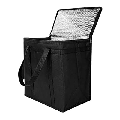 Borsa per la consegna di cibo, Zaino Termico Sacca Di Raffreddamento Addensato Impermeabile Pieghevole Pieghevole Borsa Isolata Grossolana Da Picnic F