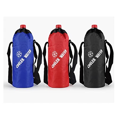 Insulated Wine Carrier - Bottle Picnic Cooler Tote Bag Wine Bag with Adjustable Shoulder Strap, Lightweight Portable Universal Water Bottle Bag Large 