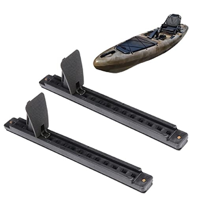 CuisinSmart Pedane regolabili per kayak, pedali in nylon, per piedi e poggiapiedi, leggere e facili da installare, 1 paio