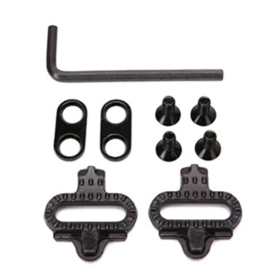 Bici Autobloccante Pedale Tacchetti Set Strada Bicicletta Tacchetti A Pedale Gruppo Compensato Indoor Scarpe Da Ciclismo Accessori