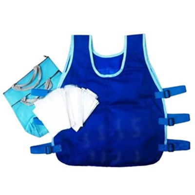 Boxwizard Gilet sportivo da donna e uomo, con imbottitura rinfrescante per il ghiaccio, per uomini e donne, maglietta estiva per le stagioni calde e p