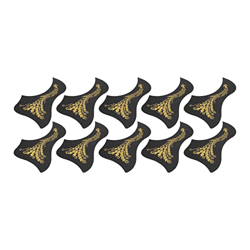 Accessorio per battipenna per chitarra, piastra antigraffio facile da installare in PVC resistente all'usura per la sicurezza della chitarra(d'oro) características