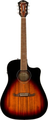 Fender DE FA-325CE Dao Exotic - Fingerboard, 3 colori Sunburst