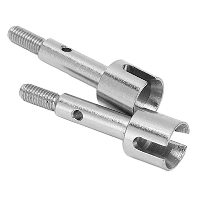 Coppa dell'asse della ruota RC, pezzi di ricambio 1 paio di coppa dell'asse posteriore in metallo in acciaio inossidabile indossabile leggero per 1240