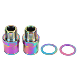 Betued Distanziatore esteso del Pedale, prolunga del Pedale della Bicicletta Prevenzione della ruggine 20 mm in Meno di attrito con Guarnizione per Mo precio