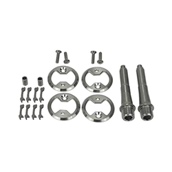 ZHIHUAN Xzhen Pedale della Bici in Titanio sostituire Le tacchette Piastre compatibili con Nano Lightweight Action Bicycle Xzhen precio