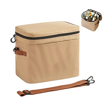 Shenrongtong Borsa da Picnic da 20 Litri,Borse da Picnic Isolate Leggere con Cinturino a Prova di perdite | Adatto per Campeggio, Spiaggia, Picnic, Ba