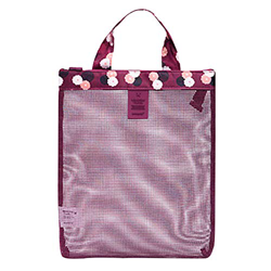 Borsa da spiaggia da viaggio a spalla da spiaggia all'aperto in rete da spiaggia all'aperto borsa a rete borsa per pulizie e organizzatori idee per la características