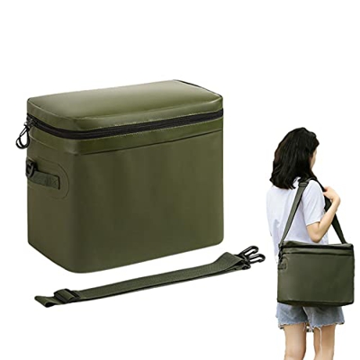 Pisamhid Borsa da Picnic da 5,3 galloni, Borse da Picnic Isolate Leggere con Cinturino a Prova di perdite, Adatto per Campeggio, Spiaggia, Picnic, Bar