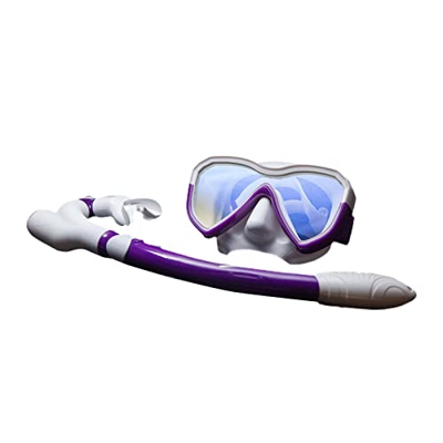 Set di occhiali da immersione sicuri accessori antiscivolo fibbia Snorkeling Kit per il nuoto, Silicone